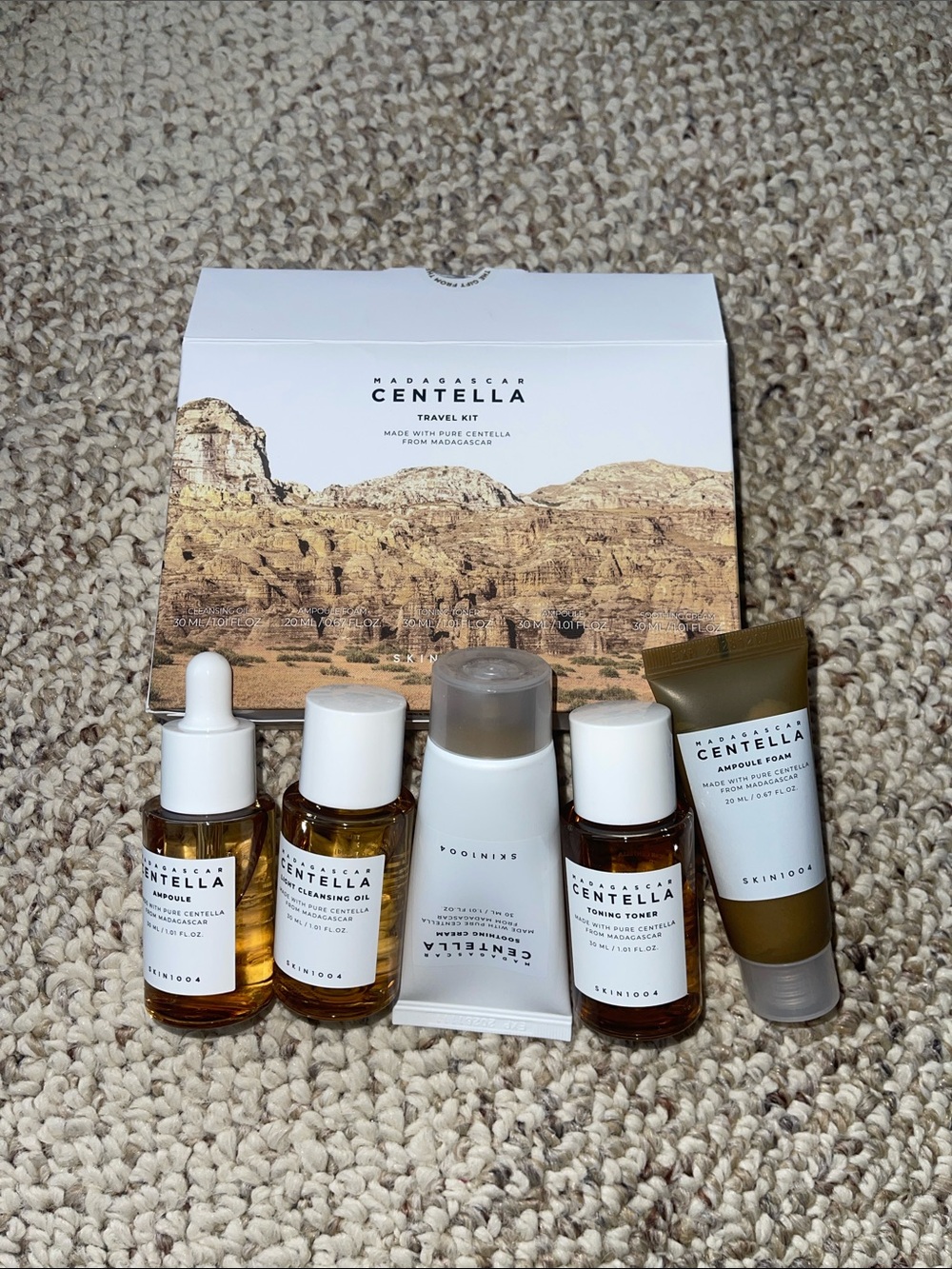 Centella Travel Kit Skincare Set